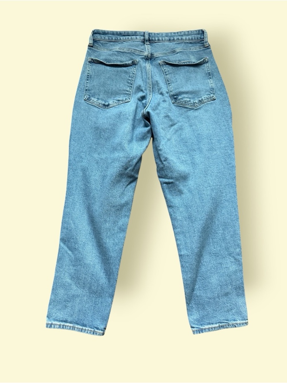 Old Navy Light Wash High Rise Curvy O.G Straight Jeans - Picture 6 of 6